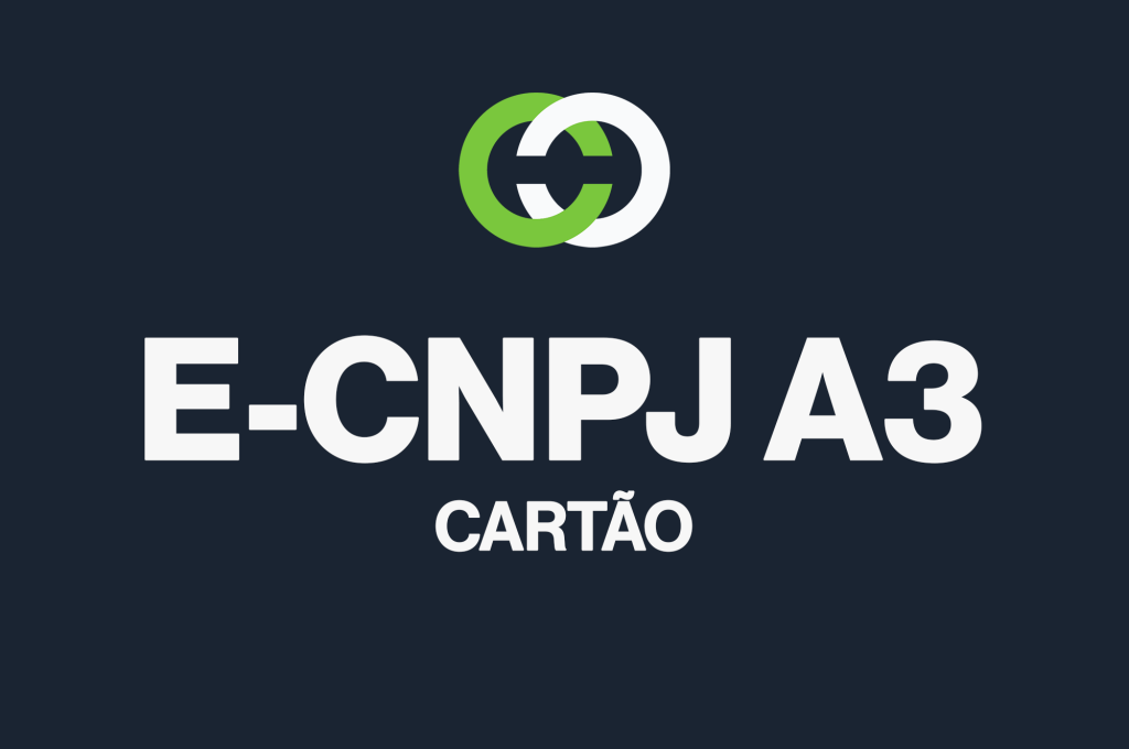 E-CNPJ A3 - CARTÃO