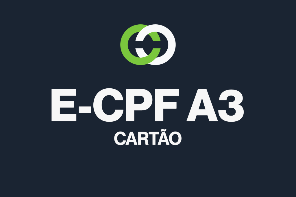 E-CPF A3 - CARTÃO